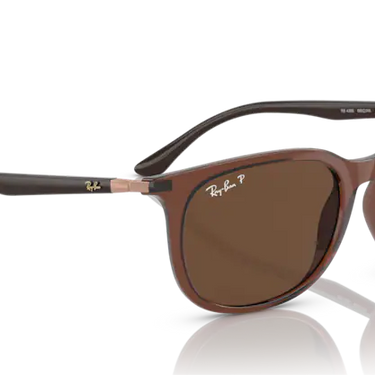 Ray-Ban RB4386 6652AN Transparent Brown