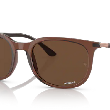 Ray-Ban RB4386 6652AN Transparent Brown