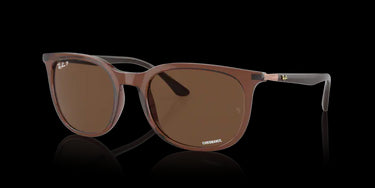 Ray-Ban RB4386 6652AN Transparent Brown