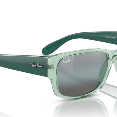 Ray-Ban RB4388 6646G6 Transparent Green