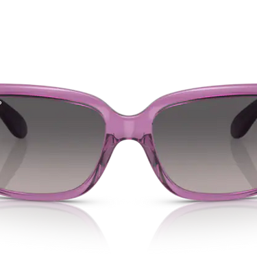 Ray-Ban RB4389 6443M3 Transparent Violet