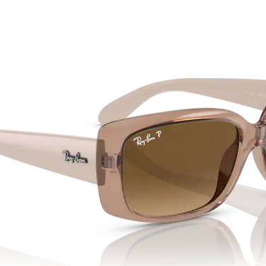 Ray-Ban RB4389 6644M2 Transparent Brown