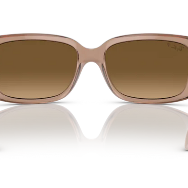 Ray-Ban RB4389 6644M2 Transparent Brown