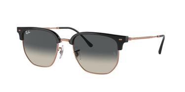 Ray-Ban New Clubmaster RB4416 672071 Donkergrijs op roségoud