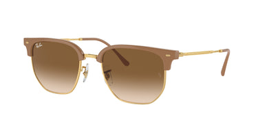 Ray-Ban New Clubmaster RB4416 672151 Beige op goud