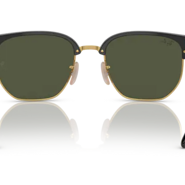 Ray-Ban New Clubmaster RB4416 601/31 Black on Gold