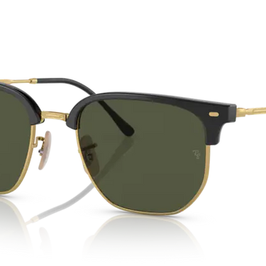 Ray-Ban New Clubmaster RB4416 601/31 Black on Gold