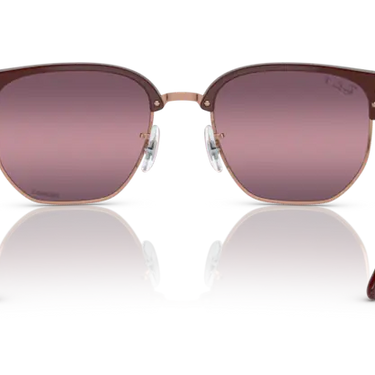 Ray-Ban New Clubmaster RB4416 6654G9 Bordeaux on Rose Gold
