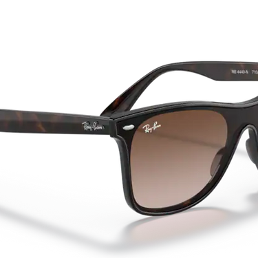 Ray-Ban Blaze Wayfarer RB4440N 710/13 Light Havana