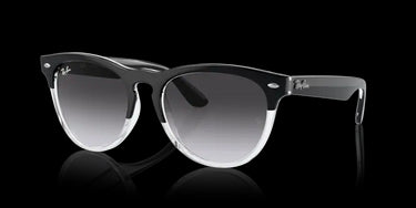 Ray-Ban Iris RB4471 66308G Black on Transparent