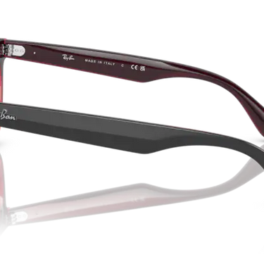 Ray-Ban Iris RB4471 663113 Grey on Transparent Red