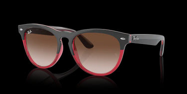 Ray-Ban Iris RB4471 663113 Grey on Transparent Red