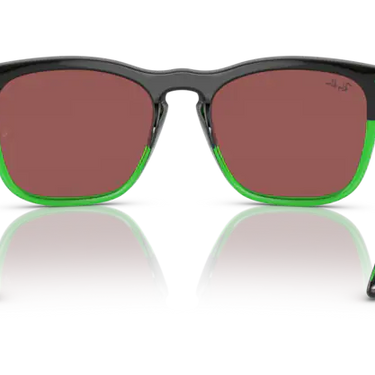 Ray-Ban Steve RB4487 663469 Dark Brown on Transparent Green