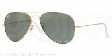 Ray-Ban Zonnebril RB8041 Goud-Groen