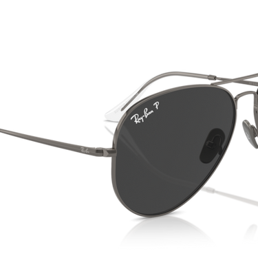 Ray-Ban Aviator Titanium RB8089 165/48 Staalgrijs