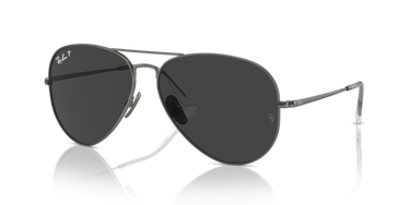 Ray-Ban Aviator Titanium RB8089 165/48 Staalgrijs