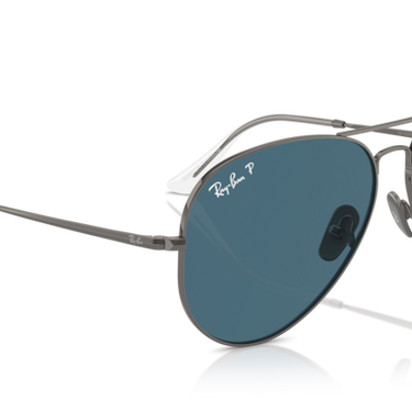 Ray-Ban Aviator Titanium RB8089 165/S2 Staalgrijs
