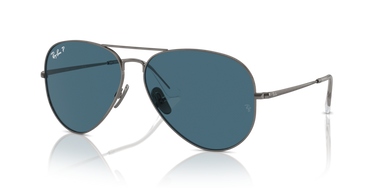 Ray-Ban Aviator Titanium RB8089 165/S2 Staalgrijs
