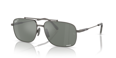Ray-Ban Michael Titanium RB8096 165/GK Staalgrijs
