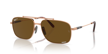 Ray-Ban Michael Titanium RB8096 9266AN Lichtbruin