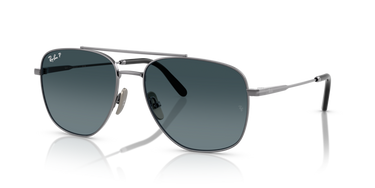 Ray-Ban William Titanium RB8097 165/S3 Staalgrijs