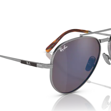 Ray-Ban Aviator Titanium RB8225 3139O4 Silver