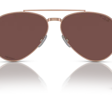 Ray-Ban Aviator Titanium RB8225 3140AF Rose Gold