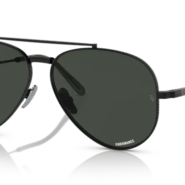 Ray-Ban Aviator Titanium RB8225 3141K8 Black