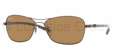 Ray-Ban Tech RB 8302 Carbon Fibre gepolariseerd