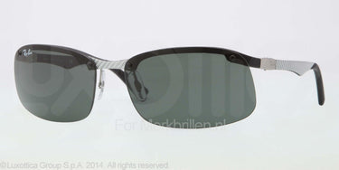 Ray-Ban Zonnebril RB8314 Light carbon+rubber blac green