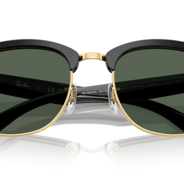 Ray-Ban Clubmaster Reverse RBR0504S 6677VR Zwart op Goud