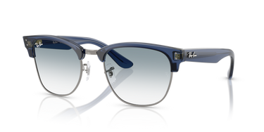 Ray-Ban Clubmaster Reverse RBR0504S 670879 Transparant Marineblauw op Staalgrijs
