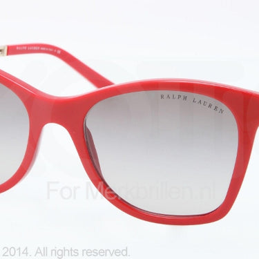 Ralph Lauren Zonnebril RL8113 Shiny red gradient grey