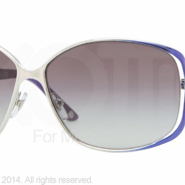 Versace Zonnebril VE2125B Silver/violet gray gradient