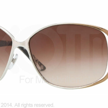 Versace Zonnebril VE2125B Zilver, bruin-Bruin