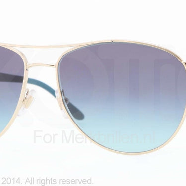 Versace Zonnebril VE2145 Pale gold azure gradient