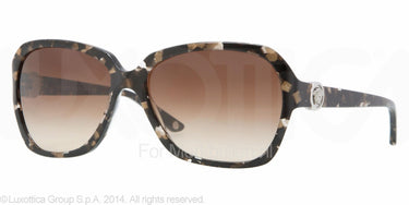 Versace Zonnebril VE4218B Zwart, bruin, crys-Bruin