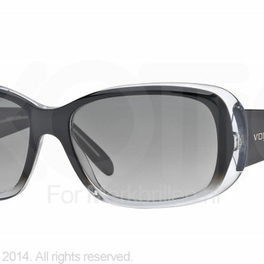 Vogue zonnebril VO2606s Zwart Smoke Gradient