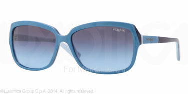Vogue zonnebril VO2660s Licht Blauw Donker Blauw