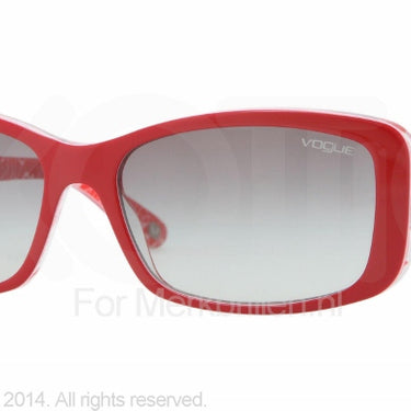 Vogue Zonnebril VO2661S Rood-Grijs