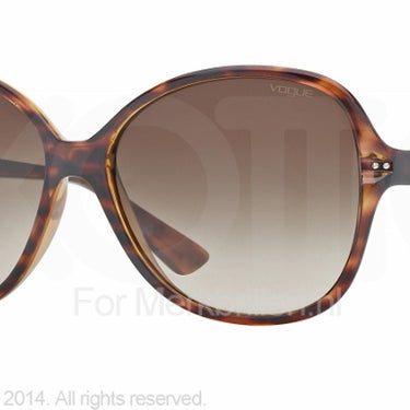 Vogue Zonnebril VO2704SB Striped havana brown gradient