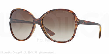 Vogue Zonnebril VO2704SB Striped havana brown gradient