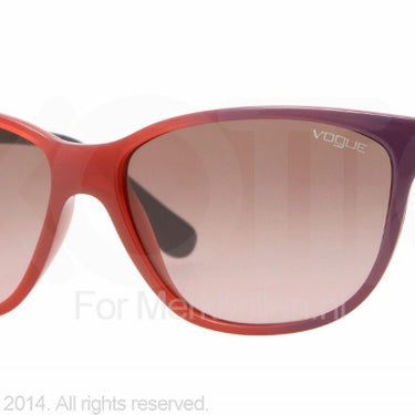 Vogue Zonnebril VO2729S Opaal, rood-Bruin
