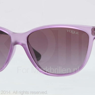 Vogue Zonnebril VO2729S Matte light violet violet gradient