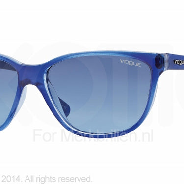 Vogue Zonnebril VO2729S Top blue/transp demi shi blue gradient