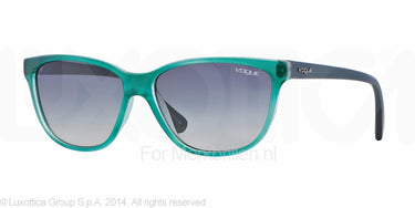 Vogue Zonnebril VO2729S Top turquoise/tr demi sh grey gradient