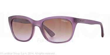 Vogue Zonnebril VO2743S Matte transparent violet violet gradient