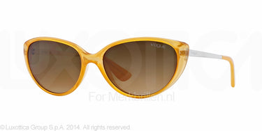 Vogue Zonnebril VO2757S Straw yellow brown gradient