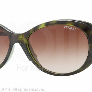 Vogue Zonnebril VO2770S Havana, groen-Bruin