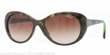 Vogue Zonnebril VO2770S Havana, groen-Bruin